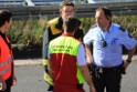 Einsatz BF Koeln Christoph 3 auf der A 57 Rich Neuss P10